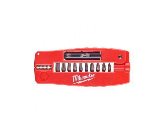 Набор бит Milwaukee SHOCKWAVE "Крокодил 2", 12шт (4932430910), изображение 2
