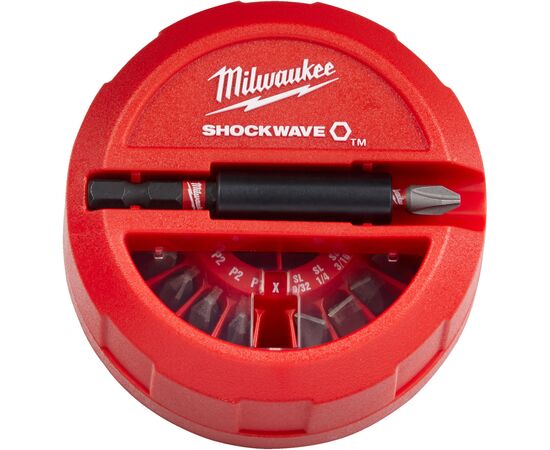 Набір біт Milwaukee SHOCKWAVE 15шт (4932430904)
