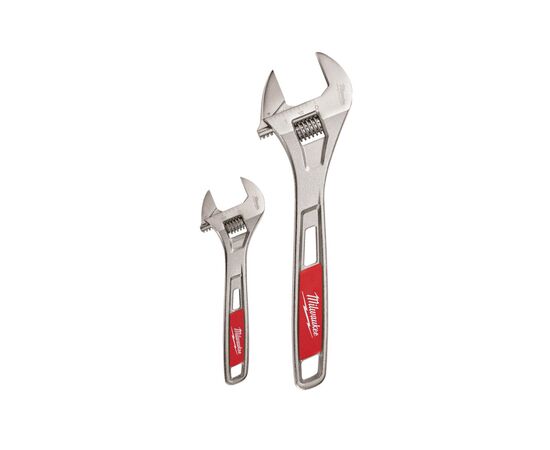 Ключ Milwaukee ключей разводных 6"/10", 2шт (48227400)