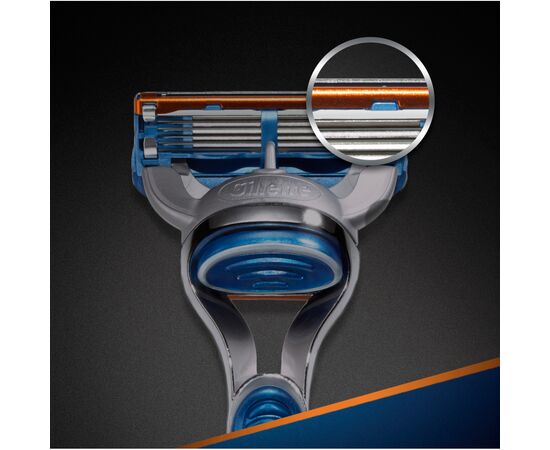 Сменные кассеты Gillette Fusion 8 шт (7702018877508), изображение 4 Сменные кассеты Gillette Fusion 8 шт (7702018877508), изображение 4