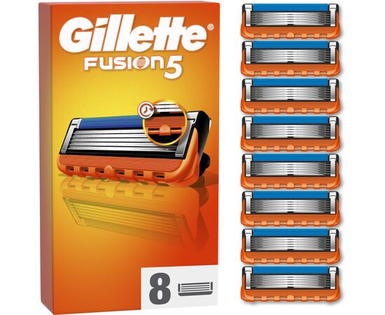 Змінні касети Gillette Fusion 8 шт (7702018877508)