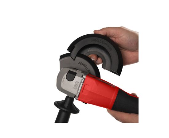 Шлифовальная машина Milwaukee M18 BLSAG125X-0, 125мм, HD кейс (без АКБ и ЗУ) (4933492643), изображение 5 Шлифовальная машина Milwaukee M18 BLSAG125X-0, 125мм, HD кейс (без АКБ и ЗУ) (4933492643), изображение 5