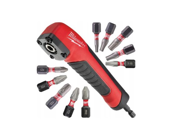 Насадка Milwaukee SHOCKWAVE + 10 бит 25 мм (4932471274), изображение 3 Насадка Milwaukee SHOCKWAVE + 10 бит 25 мм (4932471274), изображение 3