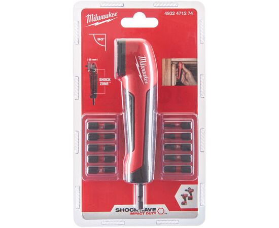 Насадка Milwaukee SHOCKWAVE + 10 бит 25 мм (4932471274), изображение 8 Насадка Milwaukee SHOCKWAVE + 10 бит 25 мм (4932471274), изображение 8