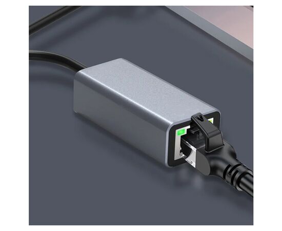 Переходник USB 3.0 to RJ45 Gigabit Lan Dynamode (DM-AD-GLAN), изображение 6 Переходник USB 3.0 to RJ45 Gigabit Lan Dynamode (DM-AD-GLAN), изображение 6