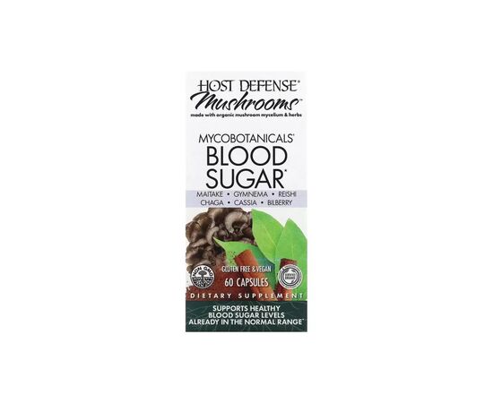 Травы Fungi Perfecti Грибы для нормализации уровня сахара, MycoBotanicals, Blood Sugar, (FPI-70474), изображение 2 Травы Fungi Perfecti Грибы для нормализации уровня сахара, MycoBotanicals, Blood Sugar, (FPI-70474), изображение 2
