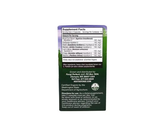 Травы Fungi Perfecti Ежедневная поддержка иммунитета, комплекс из 7 грибов, (FPI03701), изображение 2 Травы Fungi Perfecti Ежедневная поддержка иммунитета, комплекс из 7 грибов, (FPI03701), изображение 2