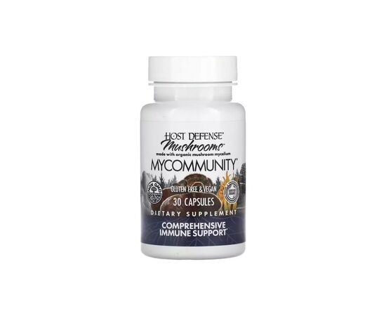 Травы Fungi Perfecti Поддержка иммунитета, комплекс из 17 грибов, Mushrooms, Comprehen (FPI-03811)