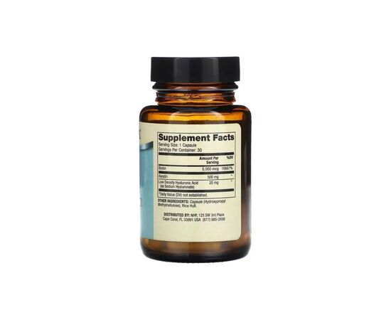 Вітамінно-мінеральний комплекс Dr. Mercola Здоров'я волосся, шкіри та нігтів, Hair, Skin and Nails, 30 капсул (MCL-03294), зображення 2 Вітамінно-мінеральний комплекс Dr. Mercola Здоров'я волосся, шкіри та нігтів, Hair, Skin and Nails, 30 капсул (MCL-03294), зображення 2