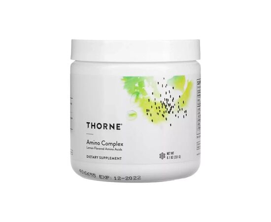 Аминокислота Thorne Research Комплекс аминокислот, вкус лимона, Amino Complex, 231 г (THR-00366)