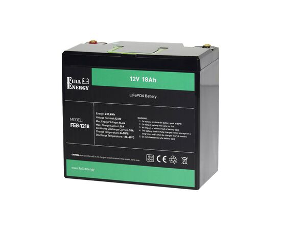 Батарея LiFePo4 Full Energy 12В 18Аг, FEG-1218 (FEG-1218)