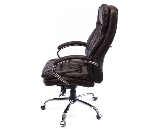 Офисное кресло Аклас Тироль CH MB Кожа натур. Коричневая (05300), изображение 3 Офисное кресло Аклас Тироль CH MB Кожа натур. Коричневая (05300), изображение 3