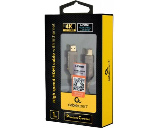 Кабель мультимедийный HDMI to HDMI 2.0m V2.0b Cablexpert (CCBP-HDMIPCC-2M), изображение 3 Кабель мультимедийный HDMI to HDMI 2.0m V2.0b Cablexpert (CCBP-HDMIPCC-2M), изображение 3