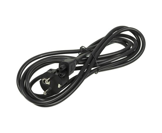 Кабель живлення C5 3.0m, 0.75mm Merlion (PC-186 CEE7/7-IECC5CCA30)