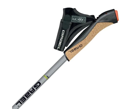 Палки для скандинавской ходьбы Gabel X-5 Black/Yellow 130 (7008351131300), изображение 2 Палки для скандинавской ходьбы Gabel X-5 Black/Yellow 130 (7008351131300), изображение 2