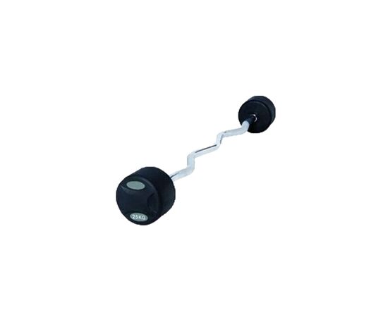 Штанга Stein W-подібна прогумована 30 кг (DB4025C-30)