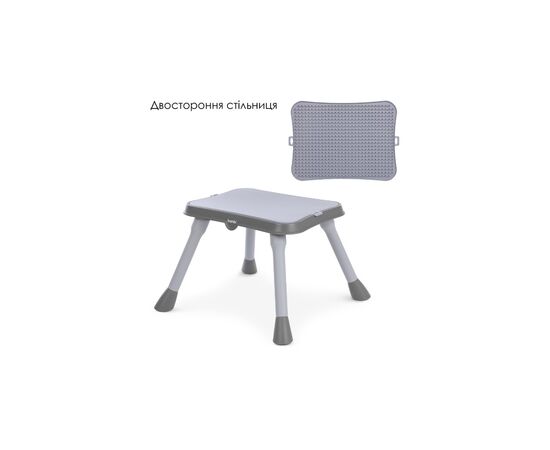 Стульчик для кормления Bambi M 5672-11 grey, изображение 3 Стульчик для кормления Bambi M 5672-11 grey, изображение 3