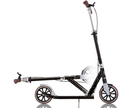 Самокат Globber NL205 Deluxe з ручним гальмом Чорний (685-120), зображення 6 Самокат Globber NL205 Deluxe з ручним гальмом Чорний (685-120), зображення 6