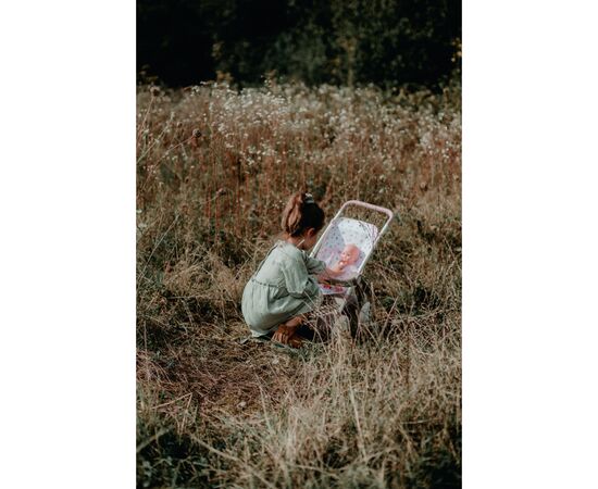 Коляска для кукол Smoby Baby Nurse Прогулка с корзиной Розовая пудра (254018), изображение 10 Коляска для кукол Smoby Baby Nurse Прогулка с корзиной Розовая пудра (254018), изображение 10