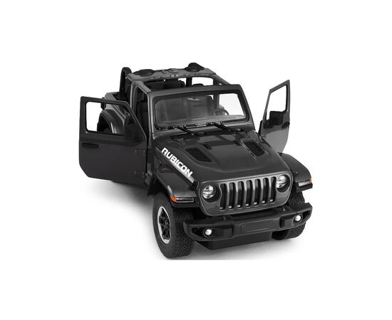 Радиоуправляемая игрушка Rastar JEEP Wrangler Rubicon 1:14 черный (79460 black), изображение 2 Радиоуправляемая игрушка Rastar JEEP Wrangler Rubicon 1:14 черный (79460 black), изображение 2