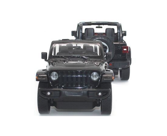 Радиоуправляемая игрушка Rastar JEEP Wrangler Rubicon 1:14 черный (79460 black), изображение 5 Радиоуправляемая игрушка Rastar JEEP Wrangler Rubicon 1:14 черный (79460 black), изображение 5
