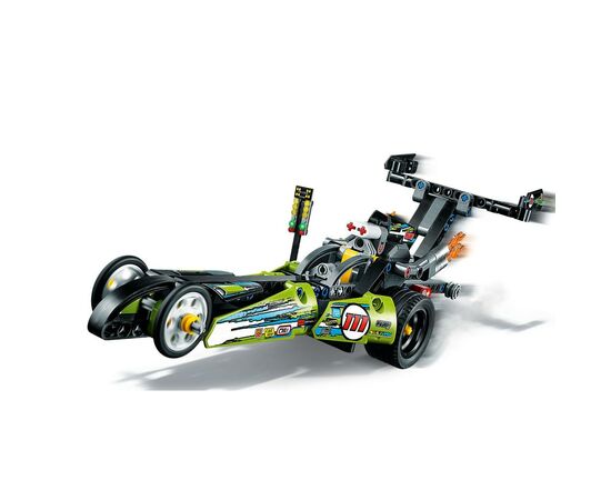 Конструктор LEGO Technic Драгстер 225 деталей (42103), зображення 3 Конструктор LEGO Technic Драгстер 225 деталей (42103), зображення 3