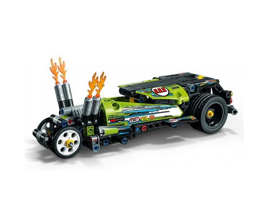 Конструктор LEGO Technic Драгстер 225 деталей (42103), зображення 5 Конструктор LEGO Technic Драгстер 225 деталей (42103), зображення 5