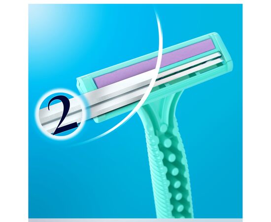 Бритва Gillette Simply Venus 2 4 шт. (3014260246693), изображение 3 Бритва Gillette Simply Venus 2 4 шт. (3014260246693), изображение 3