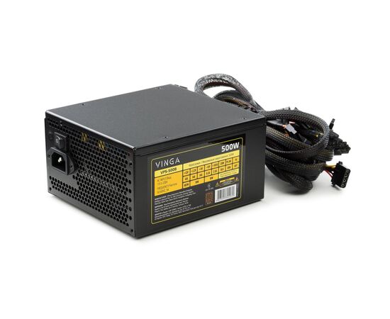 Блок питания Vinga 500W (VPS-500B), изображение 10 Блок питания Vinga 500W (VPS-500B), изображение 10