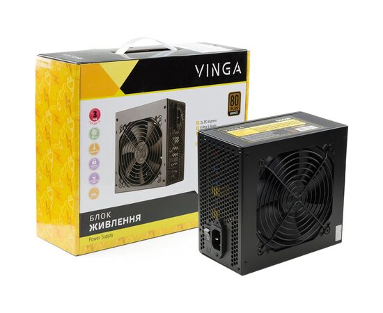 Блок питания Vinga 500W (VPS-500B), изображение 3 Блок питания Vinga 500W (VPS-500B), изображение 3