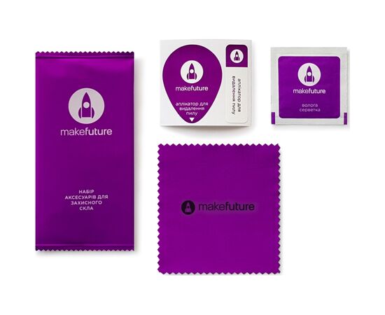 Стекло защитное MAKE Apple iPhone 15 (MGF-AI15), изображение 2