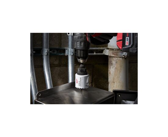 Коронка Milwaukee Bi-Metal Carbide 51мм (49560720), изображение 2 Коронка Milwaukee Bi-Metal Carbide 51мм (49560720), изображение 2