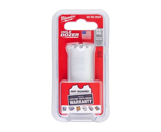 Коронка Milwaukee Bi-Metal 20 мм (49560024), изображение 2 Коронка Milwaukee Bi-Metal 20 мм (49560024), изображение 2