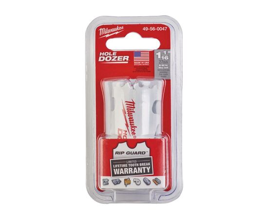 Коронка Milwaukee Bi-Metal 27мм (49560047), изображение 2 Коронка Milwaukee Bi-Metal 27мм (49560047), изображение 2