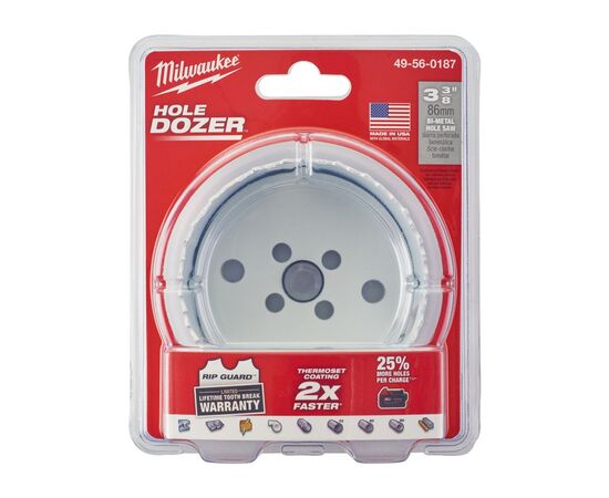 Коронка Milwaukee Bi-Metal 86мм (49560187), изображение 2 Коронка Milwaukee Bi-Metal 86мм (49560187), изображение 2