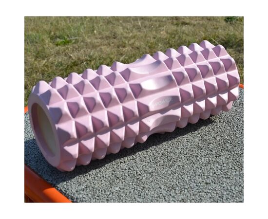 Масажный ролик U-Powex UP_1010 EVA foam roller 33x14см Type 2 Pink (UP_1010_T2_Pink), изображение 6 Масажный ролик U-Powex UP_1010 EVA foam roller 33x14см Type 2 Pink (UP_1010_T2_Pink), изображение 6