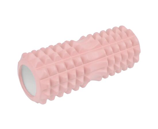 Масажний ролик U-Powex UP_1010 EVA foam roller 33x14см Type 2 Pink (UP_1010_T2_Pink)