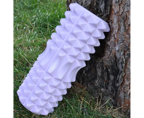 Масажный ролик U-Powex UP_1010 EVA foam roller 33x14см Type 2 Purpl (UP_1010_T2_Purple), изображение 3 Масажный ролик U-Powex UP_1010 EVA foam roller 33x14см Type 2 Purpl (UP_1010_T2_Purple), изображение 3