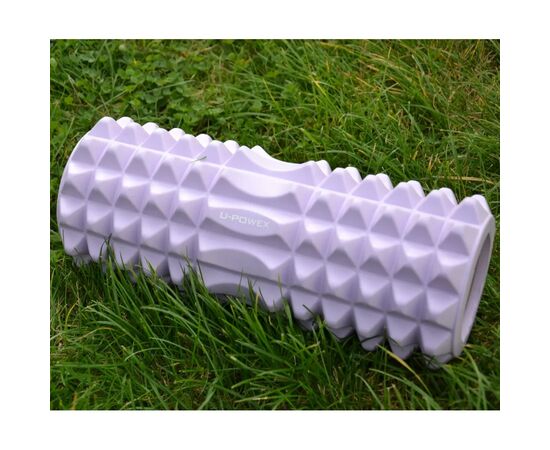 Масажный ролик U-Powex UP_1010 EVA foam roller 33x14см Type 2 Purpl (UP_1010_T2_Purple), изображение 5 Масажный ролик U-Powex UP_1010 EVA foam roller 33x14см Type 2 Purpl (UP_1010_T2_Purple), изображение 5