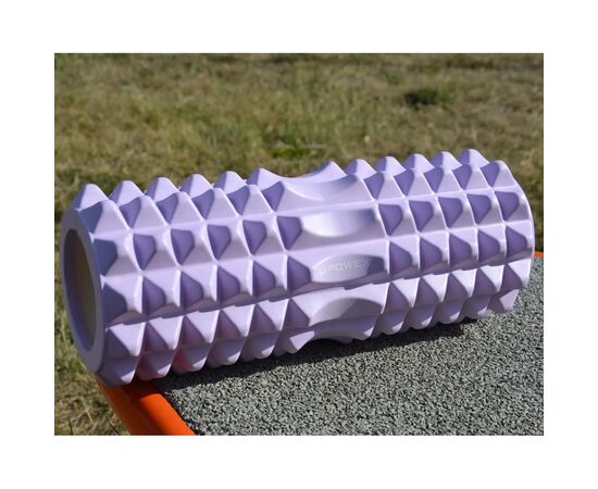 Масажный ролик U-Powex UP_1010 EVA foam roller 33x14см Type 2 Purpl (UP_1010_T2_Purple), изображение 6 Масажный ролик U-Powex UP_1010 EVA foam roller 33x14см Type 2 Purpl (UP_1010_T2_Purple), изображение 6