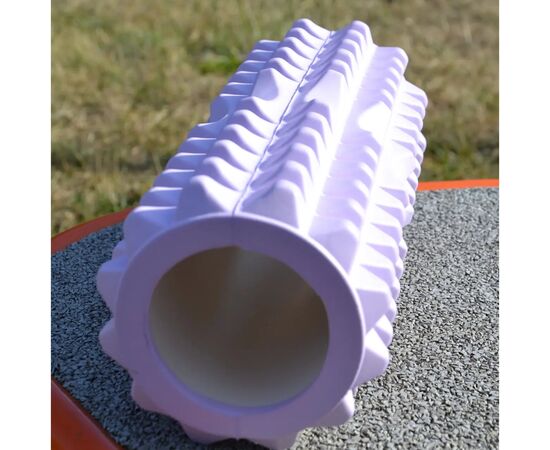 Масажный ролик U-Powex UP_1010 EVA foam roller 33x14см Type 2 Purpl (UP_1010_T2_Purple), изображение 8 Масажный ролик U-Powex UP_1010 EVA foam roller 33x14см Type 2 Purpl (UP_1010_T2_Purple), изображение 8