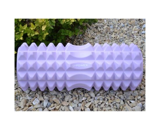 Масажный ролик U-Powex UP_1010 EVA foam roller 33x14см Type 2 Purpl (UP_1010_T2_Purple), изображение 9 Масажный ролик U-Powex UP_1010 EVA foam roller 33x14см Type 2 Purpl (UP_1010_T2_Purple), изображение 9