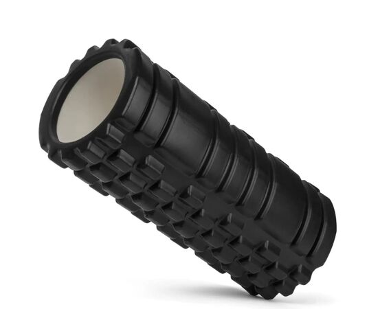 Масажний ролик U-Powex UP_1020 EVA foam roller 33x14см Black (UP_1020_T1_Black)