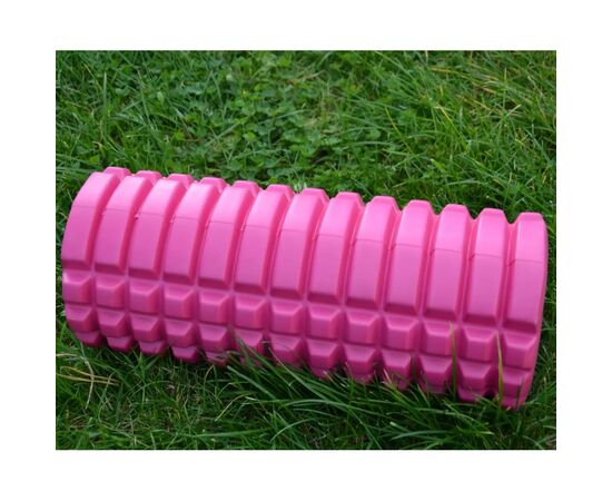 Масажный ролик U-Powex UP_1020 EVA foam roller 33x14см Pink (UP_1020_T1_Pink), изображение 4 Масажный ролик U-Powex UP_1020 EVA foam roller 33x14см Pink (UP_1020_T1_Pink), изображение 4