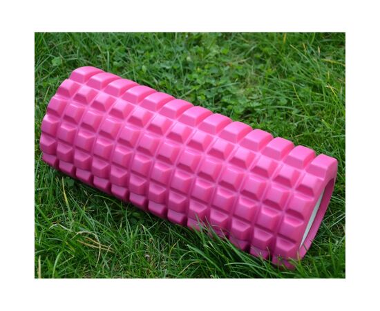 Масажный ролик U-Powex UP_1020 EVA foam roller 33x14см Pink (UP_1020_T1_Pink), изображение 5 Масажный ролик U-Powex UP_1020 EVA foam roller 33x14см Pink (UP_1020_T1_Pink), изображение 5