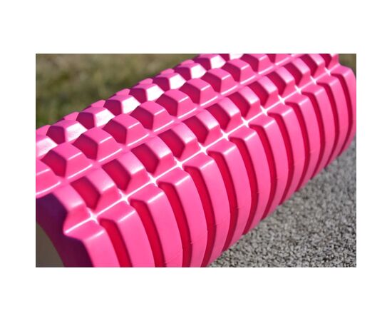 Масажный ролик U-Powex UP_1020 EVA foam roller 33x14см Pink (UP_1020_T1_Pink), изображение 7 Масажный ролик U-Powex UP_1020 EVA foam roller 33x14см Pink (UP_1020_T1_Pink), изображение 7