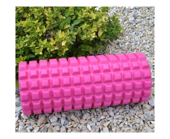 Масажный ролик U-Powex UP_1020 EVA foam roller 33x14см Pink (UP_1020_T1_Pink), изображение 8 Масажный ролик U-Powex UP_1020 EVA foam roller 33x14см Pink (UP_1020_T1_Pink), изображение 8