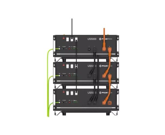 Батарея LiFePo4 PYLONTECH 48V - 100Ah (4800Wh) (UP5000), зображення 3 Батарея LiFePo4 PYLONTECH 48V - 100Ah (4800Wh) (UP5000), зображення 3