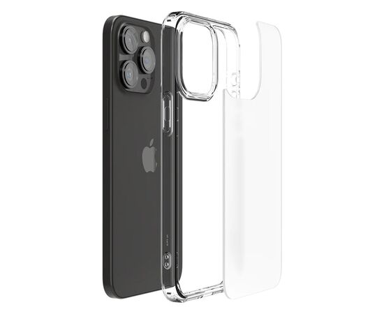 Чехол для мобильного телефона Spigen Apple iPhone 15 Pro Ultra Hybrid, Crystal Clear (ACS06707), изображение 5 Чехол для мобильного телефона Spigen Apple iPhone 15 Pro Ultra Hybrid, Crystal Clear (ACS06707), изображение 5