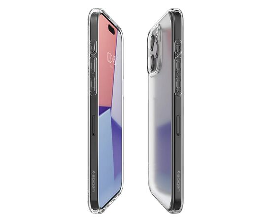 Чехол для мобильного телефона Spigen Apple iPhone 15 Pro Ultra Hybrid, Crystal Clear (ACS06707), изображение 6 Чехол для мобильного телефона Spigen Apple iPhone 15 Pro Ultra Hybrid, Crystal Clear (ACS06707), изображение 6
